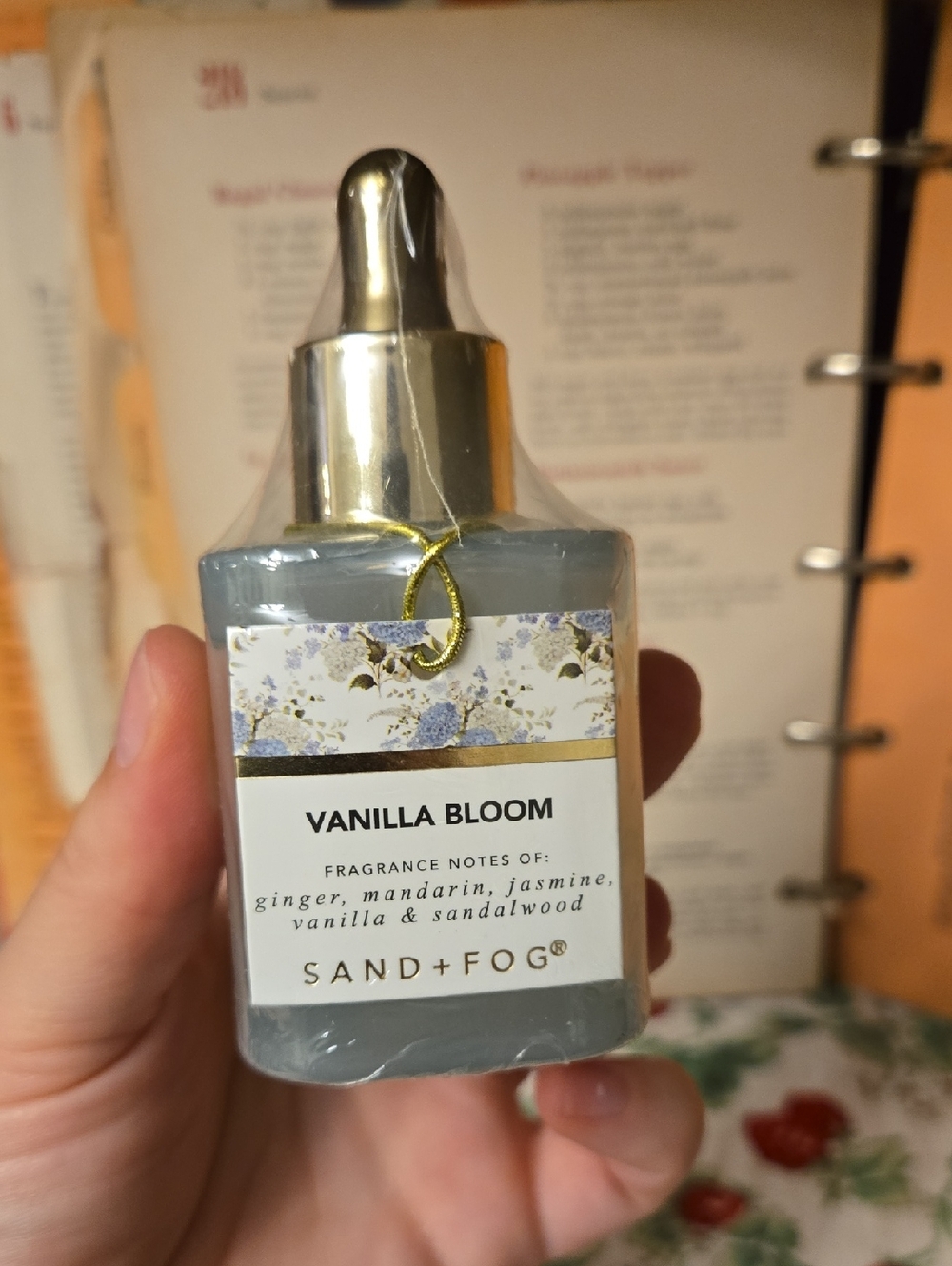 New Sand+Fog Vanilla Bloom Body Parfum Oil – Ginger, Mandarin, Vanilla- Sealed